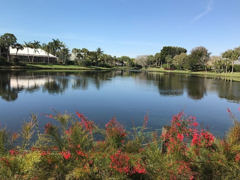 Our view of Oakmont Lake from Living area & Master Bedroom