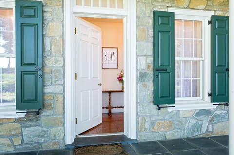 Entrance to house