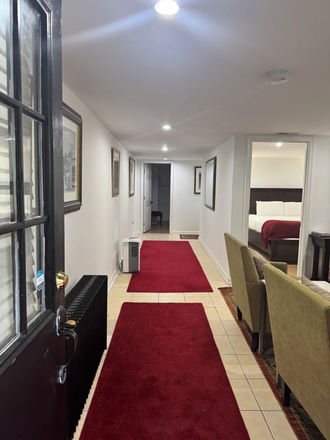 Red Carpet walk into the home
