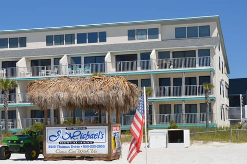 View of Nautical Watch from the beach.