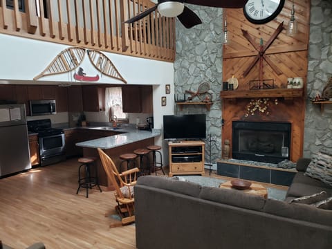 Living Room looking into Kitchen