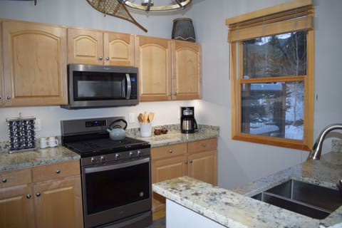 Newly remodeled kitchen