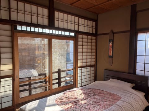 Second-floor Western-style bedroom. Beds available for up to 2 guests.