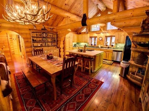 Dining Table and Kitchen