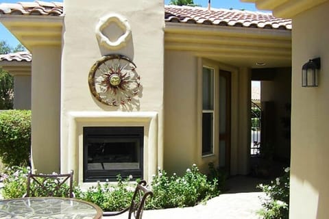 Casita view and entrie from courtyard