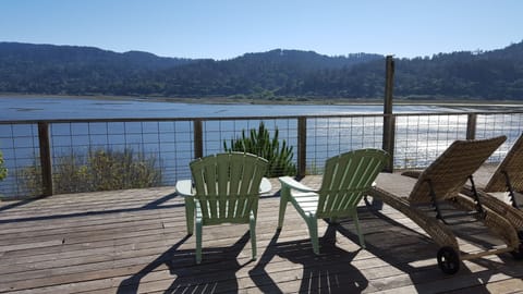 Sun lounging towards the Inverness ridge and overlooking Giacomini Wetlands. 