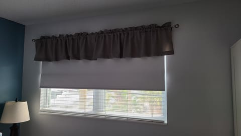 Room darkening shade