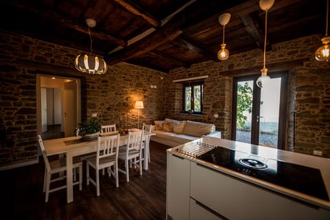 Modern appliances mixed with original features