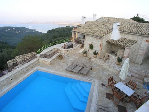 Villa Olympia from above