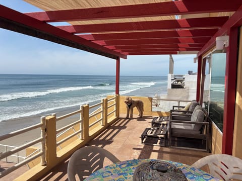 Patio deck off the living room