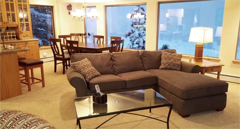Living area.  Spectacular views!  