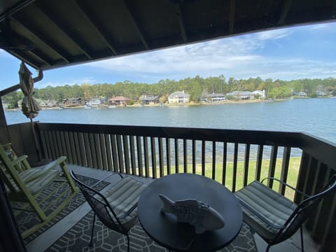 Beautiful Rocking Porch Lake View