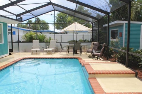 Relax by your private pool area