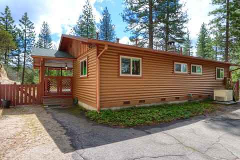 Front view of the cabin