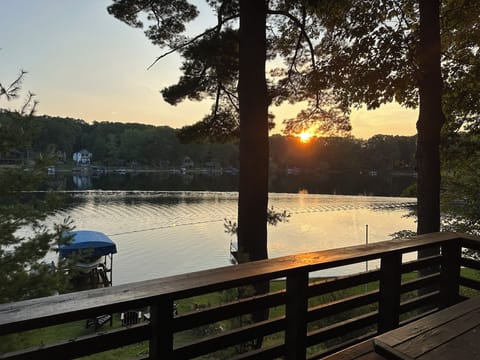 Sunset views.