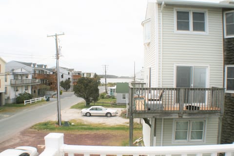 View of the bay from front of the outdoor space/ balcony. 