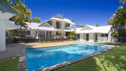 House - North  Facing Deck and Pool