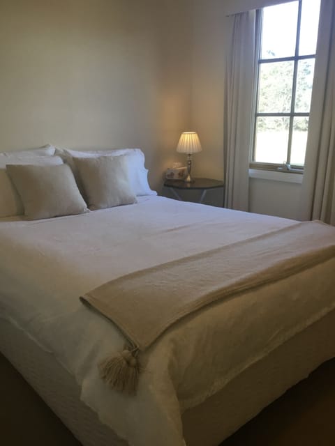 Comfy AHBeard beds with Australian wool & Sheridan linen.