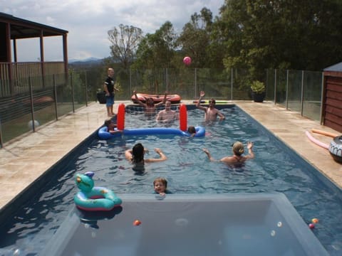 Fosterton House has exclusive use of the pool. Perfect for family games.