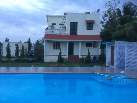 Swimming Pool and Villa