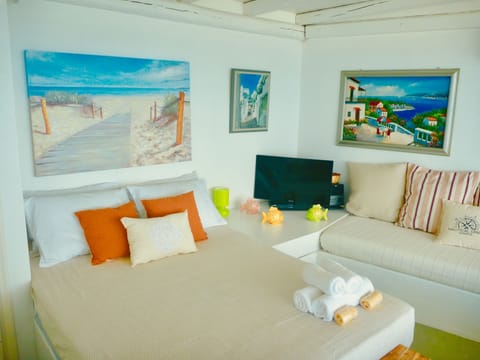 Vista Ariadne -charming and perfectly fitted studio with super comfy double bed.