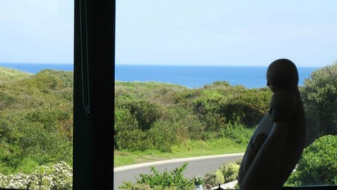 The view from the lounge.