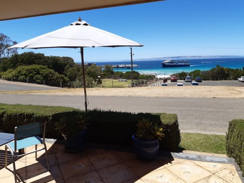 Front terrace