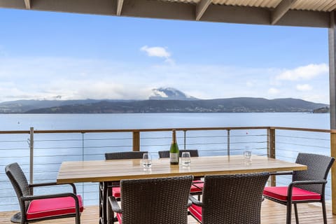 Verandah overlooking beach
