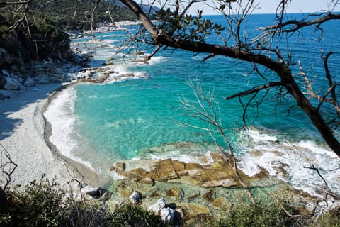 The awesome beach near Kalamaki