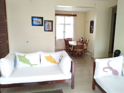 living Room with a view of Dinning area