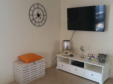 Living area with TV