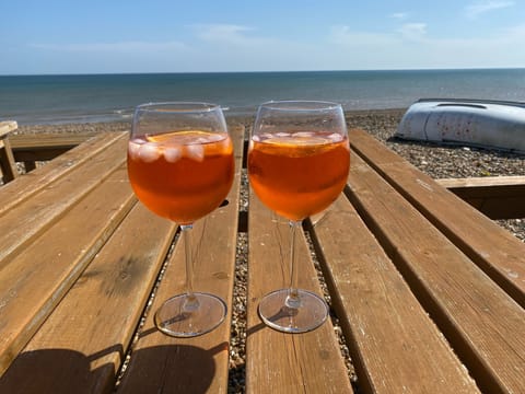 Summer drink in the garden 