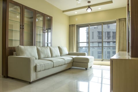 Living room with Balcony