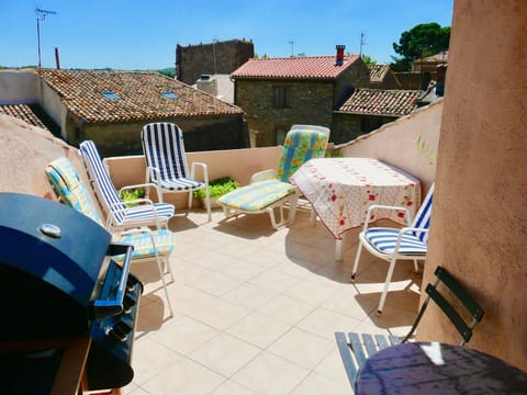 Relax on your private sun terrace adjoining to the kitchen