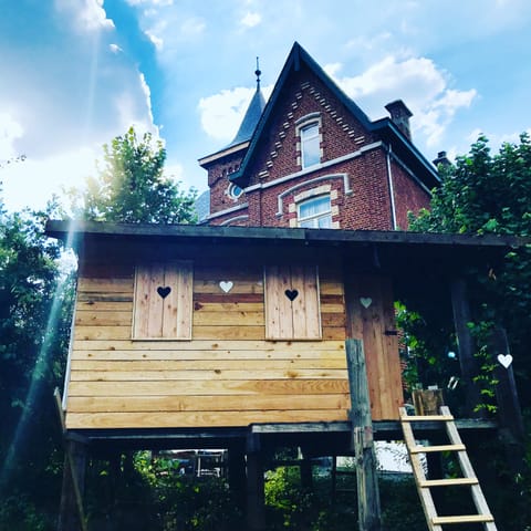 Treehouse in the garden