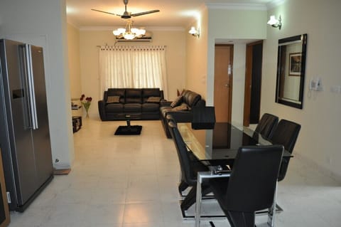 Open plan lounge and dinning