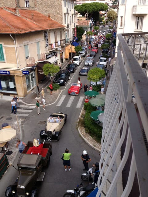 View from our apartment balcony in the daytime