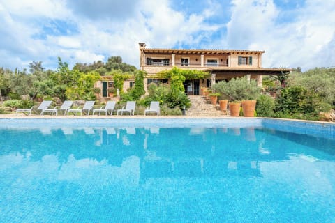 Villa outside view.
