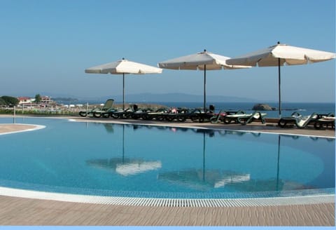 Your pool is directly above the beach