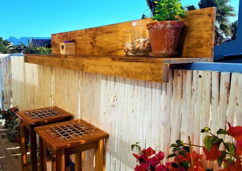 Balcony with view of Table Mountain