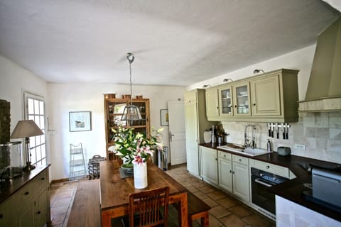 Bastide 2 kitchen area, with induction Hob, Nespresso, Kitchen Aid ,Le Creuset