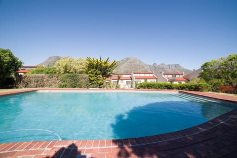 Communal Pool with sunloungers 18m long