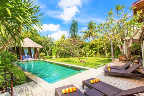 Private Pool with Green Garden View
