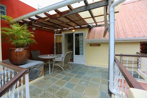Covered terrace