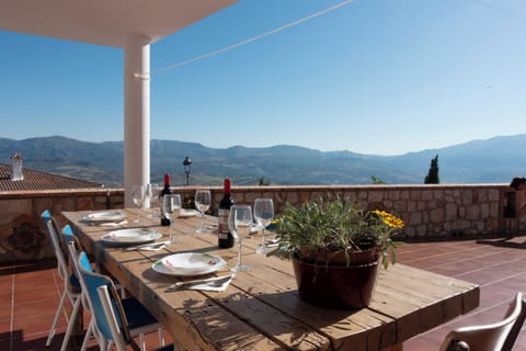 Dining with a view!