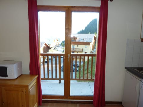 Balcony and views from kitchen