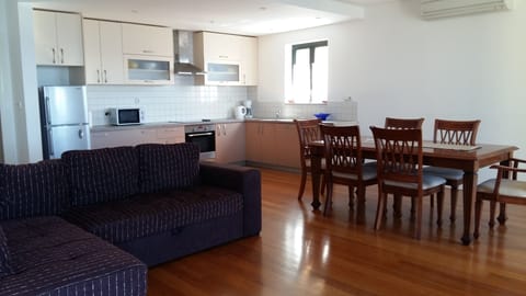 open plan living area