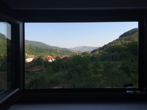 View from loft bedroom