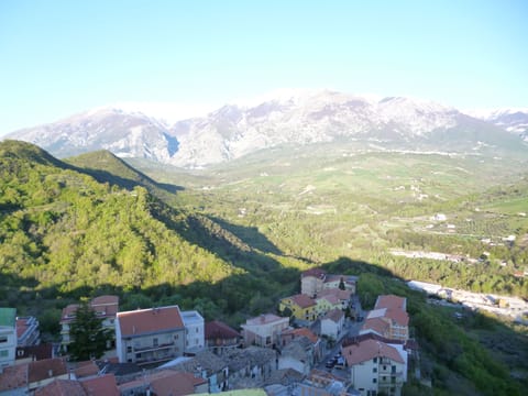View from apartment of  the Majella mountain.
