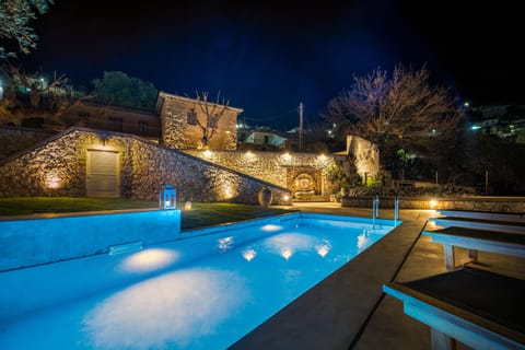 How about taking a night dip?
